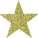 Звезда из пенофлекса 500 мм., золото, ПромЕлка (Z-500GOLD) в Санкт-Петербурге