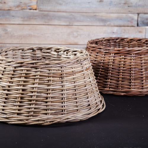 Корзина для декорирования подставки 28х65 см., коричневая, Christmas DeLuxe (83793) в Санкт-Петербурге