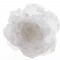 Декоративный цветок Сахарная роза белоснежная 11*8 см., Kaemingk (629346)