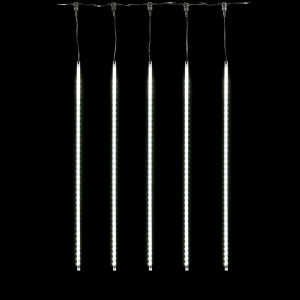 Гирлянда Тающие сосульки 5*1 м., 24V., 480 холодных белых LED ламп, коннектор, черный ПВХ, LTC (CCL480-10-1W)