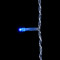 Светодиодная бахрома 4,9*0,5 м., 240 синих LED ламп, прозрачный провод ПВХ, Beauty Led (PIL240-10-2B)