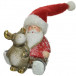 Керамическая композиция Санта и олень 7,5*6*7 см, Kaemingk (630124)   