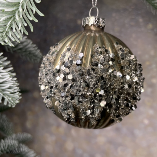 Набор стеклянных шаров Лауф 80 мм., 12 шт., House of seasons (85537)  