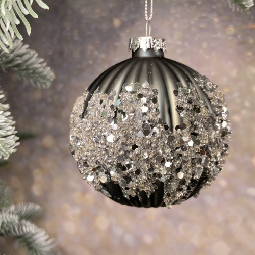 Набор стеклянных шаров Лауф 80 мм., 12 шт., House of seasons (85537)  