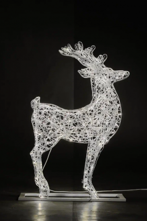 Светодиодная фигура Олень объемный (композит) 120 см., Сад Радости (SR047)