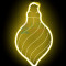 Светодиодная фигура из акрилайта желтое свечение, 24*42 см., 220В, Beauty Led (HFS1-2Y)