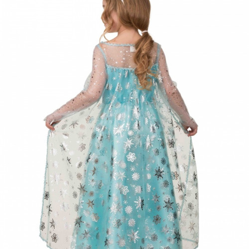 Карнавальный костюм Эльза сатин 2 рост 140 см., Батик