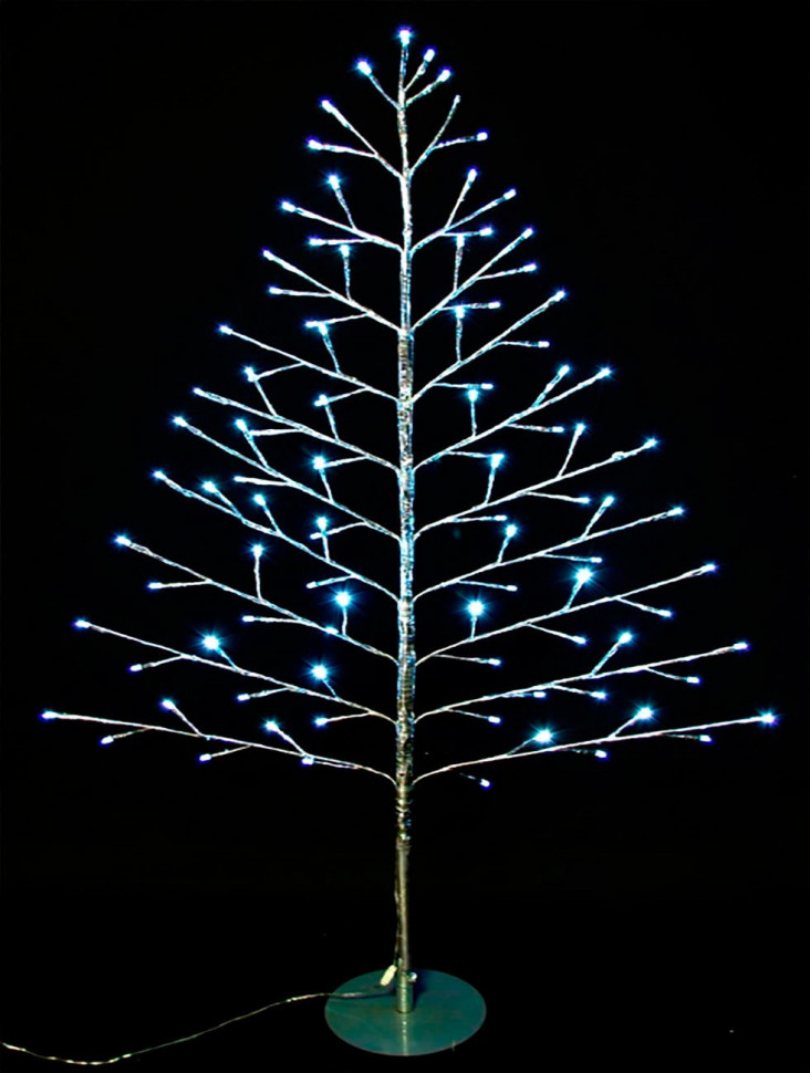 Светящееся дерево, холодное белое свечение, 120 см., 96 ламп, Eli Peneri (TR120-CW)