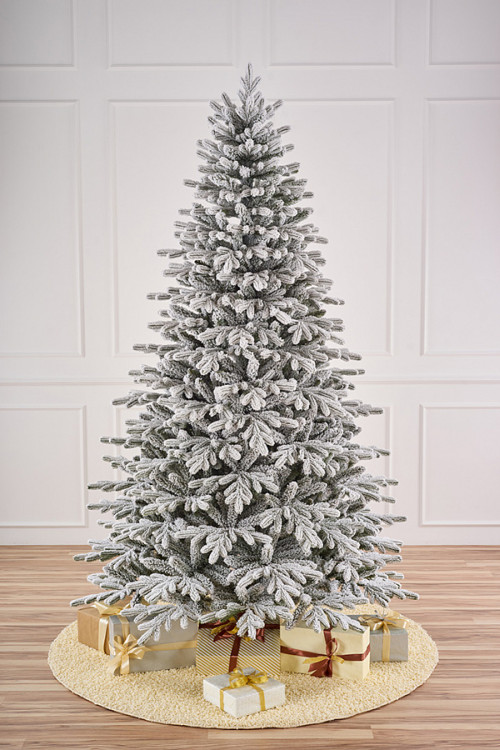 Искусственная ель заснеженная Орловская 160 см., литая хвоя + пвх, Max Christmas (ЕОРСЗ16)