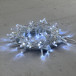 Светодиодная гирлянда с колпачком 100 холодных белых LED ламп 10 м., 220-230 В., прозрачный провод ПВХ, IP65, LTC (PST100CAP-10-2W)