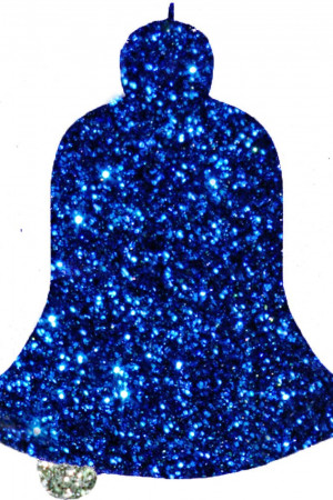 Колокольчик из пенофлекса 400 мм., синий, ПромЕлка (K-400BLUE)