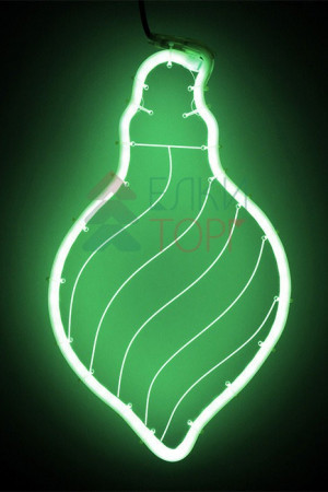 Светодиодная фигура из акрилайта зеленое свечение, 24*42 см., 220В, Beauty Led (HFS1-2G)