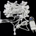Светодиодная нить шарики с пультом 11,5 м., 220V, 96 разноцветных LED ламп, диаметр шарика 1.6 см, белый провод, Winner Light (m.01.5W.96-1.6ball)