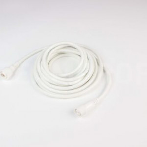 Удлинитель универсальный 5 м., 2 pin, 2-х проводной, белый, для нитей 10 м., бахромы, занавесов, TeamProf (TPF-EC2-5-W)