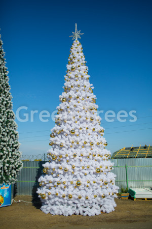 Уличная сосна Уральская белая 12 м., каркасная, Леска, Green Trees (GT12URLESW)