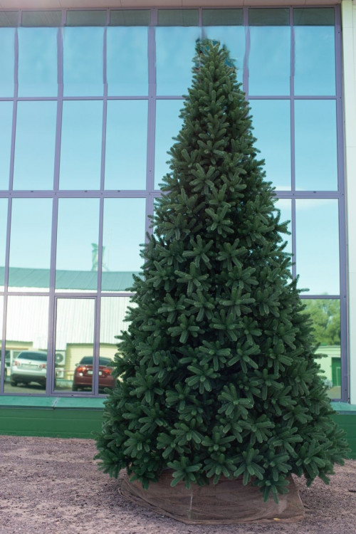 Интерьерная искусственная елка Клеопатра Люкс 3 м., ствольная, 100% Литая хвоя, Green Trees (GT3KLEO)