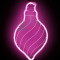 Светодиодная фигура из акрилайта 42*25 см., 220V., розовое свечение, Beauty Led (HFS1-2P)