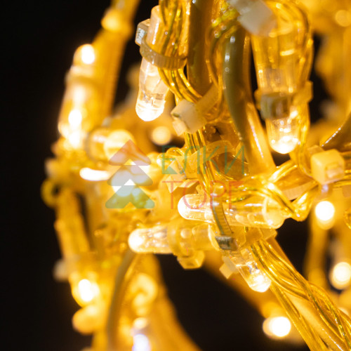 Светодиодная фигура Сова золотая Premium 1,1 м., Conso (OL324)