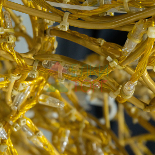 Светодиодная фигура Сова золотая Premium 1,1 м., Conso (OL324)