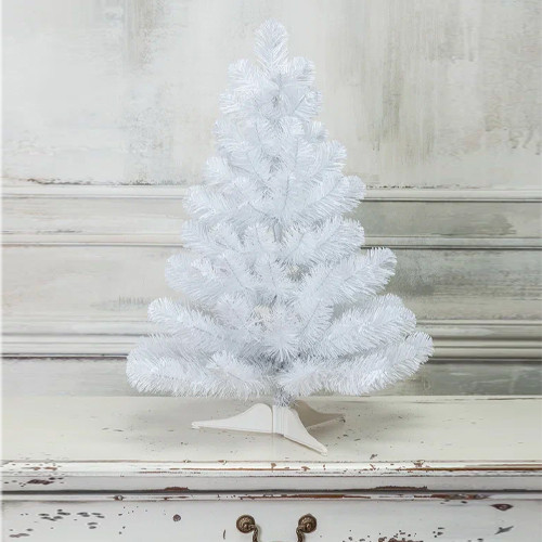 Искусственная елка Жемчужная белая 60 см., мягкая хвоя ПВХ, ЕлкиТорг (16060) в Белгороде