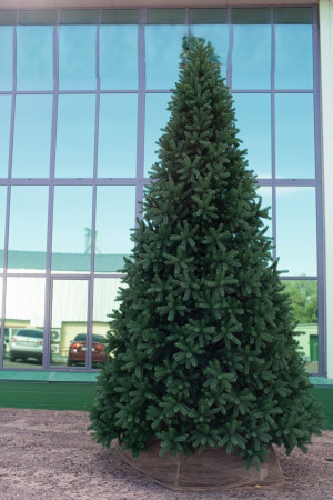 Интерьерная искусственная елка Клеопатра Люкс 5 м., ствольная, 100% Литая хвоя, Green Trees (GT5KLEO)