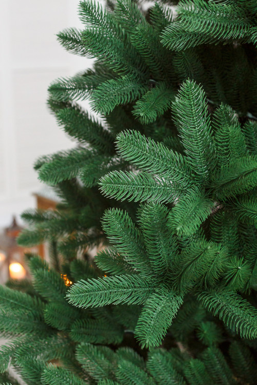 Интерьерная искусственная елка Клеопатра Люкс 5 м., ствольная, 100% Литая хвоя, Green Trees (GT5KLEO)