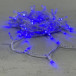 Светодиодная гирлянда с колпачком 100 синих LED ламп 10 м., 220-230 В., прозрачный провод ПВХ, IP65, LTC (PST100CAP-10-2B)