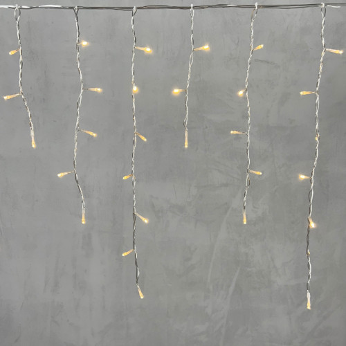 Светодиодная бахрома 4,9*0,5 м., 240 теплых белых LED ламп, прозрачный провод ПВХ, Beauty Led (PIL240-10-2WW)