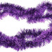 Мишура цвет фиолетовый, диаметр 100 мм., длина 3 м., ЕлкиТорг (M100purp) в Санкт-Петербурге