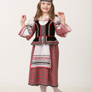 Национальный костюм для девочек, размер 122-64, Батик (5600-122-64)