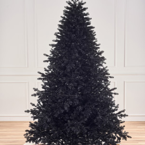 Искусственная елка Черная 210 см., 100% литая хвоя, Max Christmas (ЕЧР21)