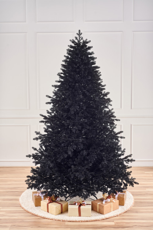 Искусственная елка Черная 210 см., 100% литая хвоя, Max Christmas (ЕЧР21)