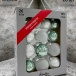 Набор стеклянных шаров Мятная прохлада 26 шт., Christmas DeLuxe (86458)