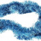 Мишура цвет голубой, диаметр 145 мм., длина 3 м., ЕлкиТорг (M145blue)