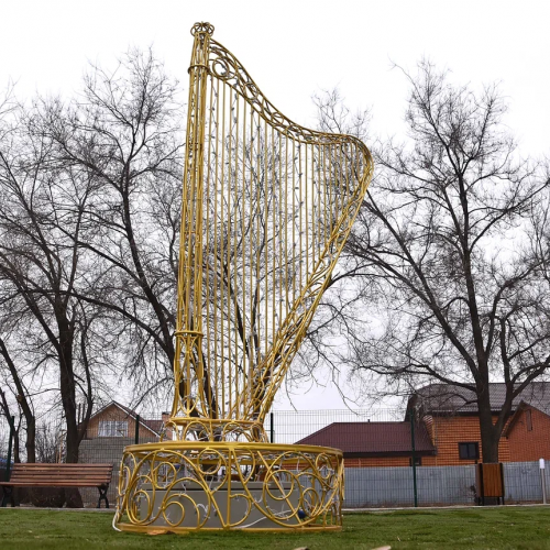 Светодиодная фигура Арфа 170 см., Сад Радости (SR152)