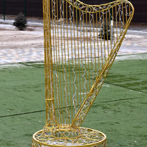 Светодиодная фигура Арфа 170 см., Сад Радости (SR152)