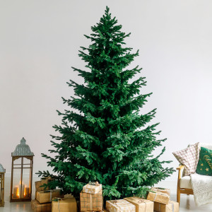 Интерьерная искусственная елка Норвежская Люкс 3,7 м., ствольная, 100% Литая хвоя, Green Trees (GT370NO)