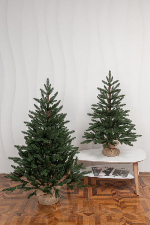 Искусственная елка Французская 90 см., 100% литая хвоя, ЕлкиТорг (166090)