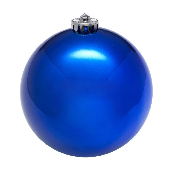 Пластиковый шар 150 мм., синий глянец., 1 шт, Snowmen (ЕК0042)