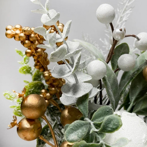 Новогодняя настольная композиция в коробе 30 см., Christmas DeLuxe (89297)