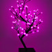 Светодиодная композиция Бонсай, шарики 60 см., 96 розовых LED ламп, Beauty Led (JY82072E)