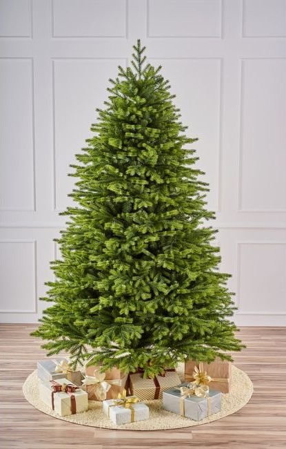 Искусственная ель Пражская 210 см., литая хвоя+пвх, Max Christmas (ЕПРС21)