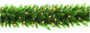 Гирлянда хвойная Лесная красавица зеленая, 270*33 см, 96 лампы, Triumph Tree (73777)