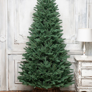 Искусственная елка Французская 210 см., литая хвоя+ПВХ, ЕлкиТорг (166210)