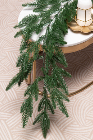 Хвойная гирлянда Крымская 200*30 см., 100% литая хвоя, ЕлкиТорг (23066)