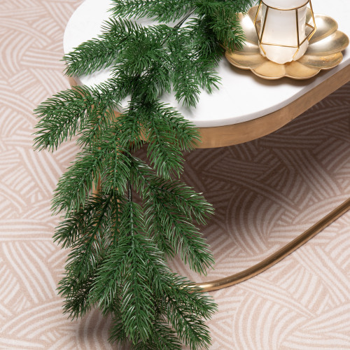 Хвойная гирлянда Суздальская 200/30 см., 100% литая хвоя, ЕлкиТорг (23069)