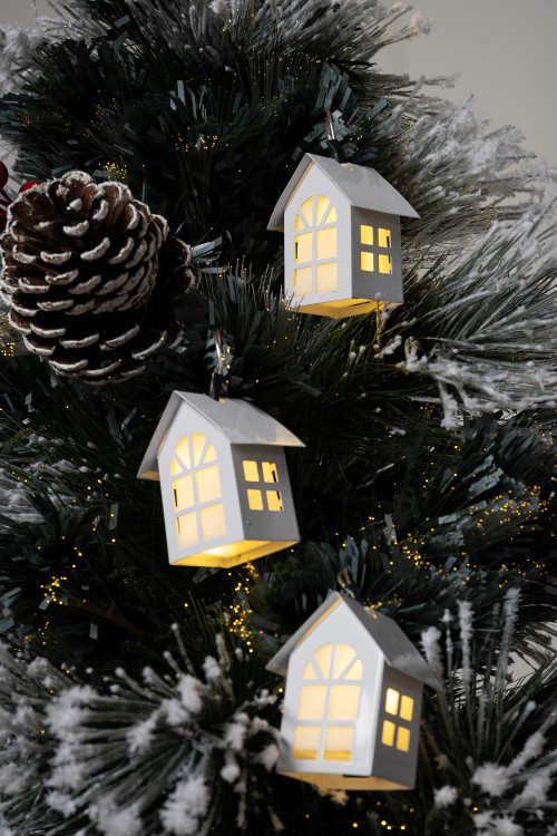 Настольная оптоволоконная елка Сказочная 90 см., леска+пвх, контроллер (Т2121-90)