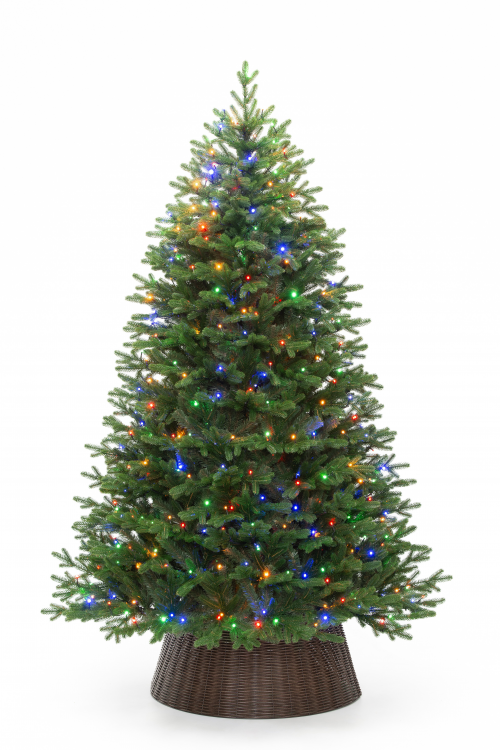 Искусственная елка Ванкувер 180 см., 330 мульти/теплых белых Led ламп (2в1), ЕлкиТорг (174180)