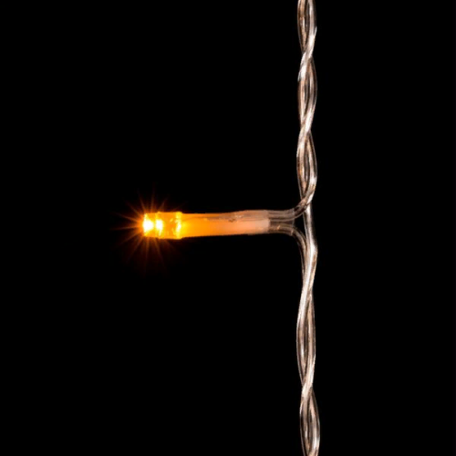 Светодиодный занавес 2*3 м., 600 желтых LED ламп, облегченный, прозрачный провод ПВХ, LTC (PCL600NOT-10-2Y) в Санкт-Петербурге