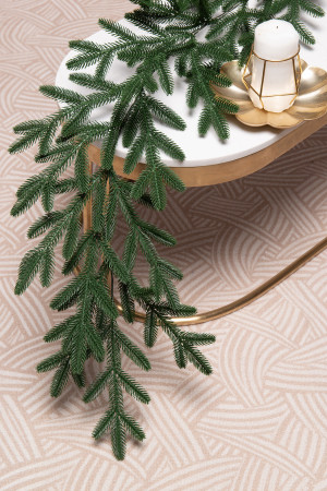 Хвойная гирлянда Волжская 200*30 см., 100% литая хвоя, ЕлкиТорг (23067)